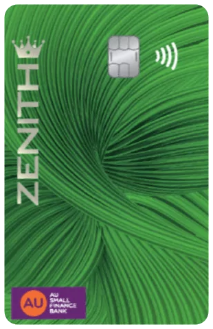 AU Zenith Credit Card